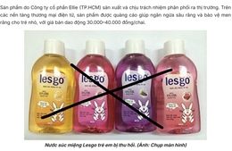 Hà Nội thu hồi 3 loại mỹ phẩm, sản phẩm vi phạm