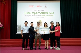 J&T Express trồng cây lan tỏa ‘tinh thần xanh’ dịp Quốc khánh 2/9