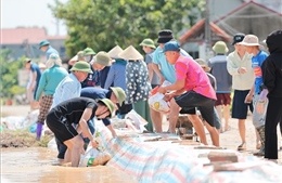 Hà Nội: Đảm bảo nước sạch, an toàn thực phẩm tại vùng ngập úng xã Trung Giã và Đa Phúc