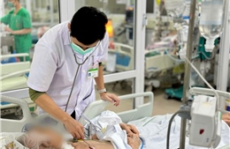 Trời lạnh, nhiều người già viêm phổi phải nhập viện