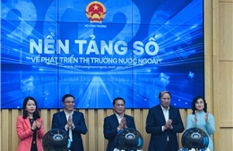 Khai trương nền tảng số về phát triển thị trường nước ngoài 