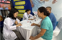 Khoảng 1/3 số người dân đến khám tại Ngày Sức khỏe toàn dân phát hiện bất thường, cần đánh giá lại