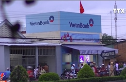 Xảy ra vụ dùng súng cướp tại Ngân hàng Vietinbank Tiền Giang