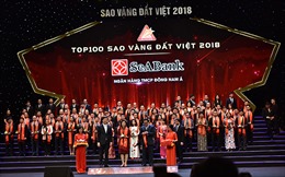 SeaBank nhận giải thưởng Sao Vàng đất Việt và thương hiệu dẫn đầu Việt Nam 2018