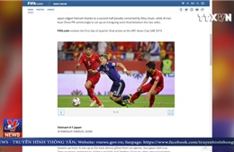FIFA dành lời khen ngợi cho đội tuyển Việt Nam