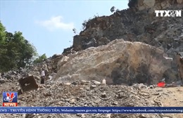 Sập mỏ đá ở Cao Bằng, 2 công nhân tử vong
