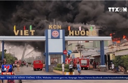 Vụ cháy tại khu công nghiệp ở Bình Dương thiệt hại 30 tỉ đồng