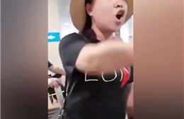Cấm bay 12 tháng đối với nữ công an gây rối tại sân bay Tân Sơn Nhất
