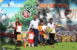 Trao giải cuộc thi 'Một hành động nhỏ với rác thải nhựa lớn'