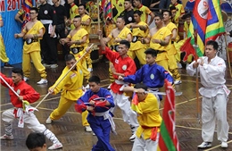 Đưa hệ thống thi đấu võ đài vào Hội diễn võ thuật cổ truyền Hà Nội mở rộng lần thứ 35