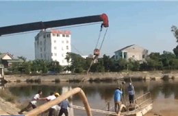 Công ty Cổ phần Cấp nước Nghệ An xả bùn thải ra hồ điều hòa Cửa Nam