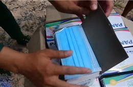 Thu giữ hơn 17.000 khẩu trang y tế không có giấy ở cửa khẩu Lộc Thịnh