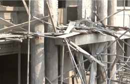 Sập mái nhà tại Hà Tĩnh, một người tử vong