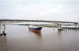 Người dân hai bên bờ Ninh Cơ háo hức chờ ngày thông xe cầu Thịnh Long