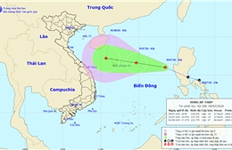 Thời tiết ngày 30/7: Áp thấp nhiệt đới vào Biển Đông, miền núi Bắc Bộ có mưa rào và dông