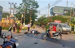 Công an Hà Nội truy tìm tài xế xe đầu kéo gây tai nạn khiến 2 người thương vong rồi bỏ chạy