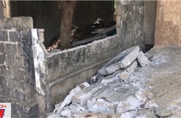 Hà Tĩnh: Sạt lở đất làm tường nhà sập khiến một trẻ em bị thương
