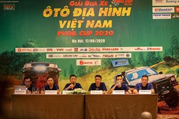 160 vận động viên tham gia giải đua xe ô tô địa hình Việt Nam 2020