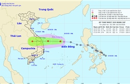 Thời tiết ngày 16/10: Áp thấp nhiệt đới gây gió mạnh, sóng lớn trên biển