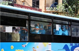 Hà Nội đón 286 công dân từ Bắc Giang trở về 