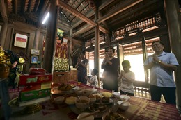 Mâm cơm tri ân Vua Hùng ngày Giỗ Tổ - nét đẹp văn hóa của người dân Phú Thọ