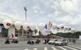 Ngắm khinh khí cầu mang lá cờ các nước tham dự SEA Game 31