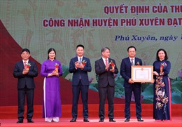 Nông thôn mới huyện Phú Xuyên (Hà Nội): Ứng dụng công nghệ cao, tạo sự liên kết