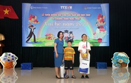 Công đoàn Thông tấn xã Việt Nam tổ chức tuyên dương học sinh giỏi và giao lưu ‘Vui hè năm 2022’