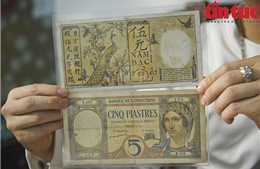 Bộ sưu tập tiền cổ &#39;cực độc&#39;, có tờ được định giá 300 triệu đồng