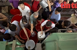 Cuộc sống người dân Khu đô thị Thanh Hà đảo lộn vì mất nước