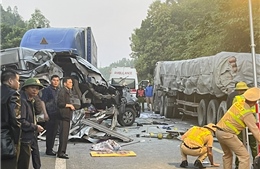 Tai nạn liên hoàn ở Lạng Sơn khiến 5 người tử vong, 9 người bị thương