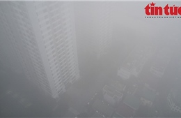 Sương mù dày đặc, Hà Nội đứng đầu thế giới về ô nhiễm không khí
