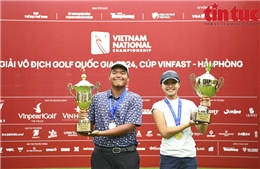 Nguyễn Đức Sơn, Lê Chúc An thống trị giải golf quốc gia 2024