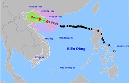 Thời tiết ngày 7/9: Bão số 3 đổ bộ, miền Bắc mưa rất to kèm gió giật