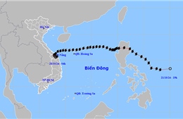 Thời tiết ngày 28/10: Bão số 6 suy yếu thành áp thấp nhiệt đới, gây mưa lớn ở Trung Bộ