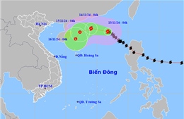 Thời tiết ngày 13/11: Trung Trung Bộ có mưa to, bão số 8 giật cấp 11 trên Biển Đông