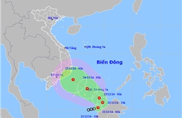 Thời tiết ngày 22/12: Áp thấp nhiệt đới trên biển