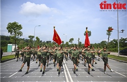 Tổ chức huấn luyện, hợp luyện các lực lượng diễu binh, diễu hành tại 5 địa điểm 