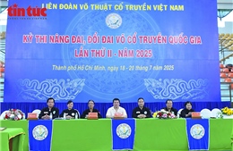 Võ sư, võ sinh cả nước hội tụ tại kỳ thi đẳng cấp quốc gia