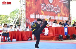 Hơn 700 võ sĩ tranh tài tại Giải Vô địch Võ cổ truyền quốc gia lần thứ XXXIV