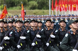 Gần 16.000 cán bộ, chiến sĩ hợp luyện diễu binh, diễu hành chuẩn bị cho lễ kỷ niệm trọng đại