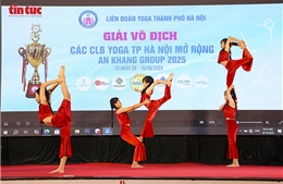 Sôi động Giải các Câu lạc bộ Yoga TP Hà Nội mở rộng