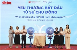 Ra mắt Quỹ &#39;Vì một triệu phụ nữ Việt Nam khỏe mạnh&#39;