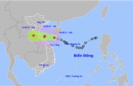 Thời tiết ngày 30/8: Áp thấp nhiệt đới khả năng mạnh lên thành bão, gây mưa lớn diện rộng