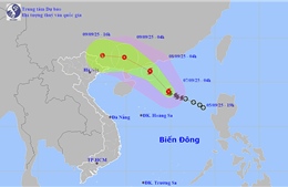 Thời tiết ngày 7/9: Bão số 7 di chuyển hướng vào Quảng Đông (Trung Quốc), Bắc Biển Đông biển động rất mạnh