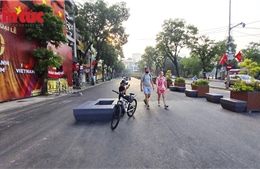 Diện mạo mới của quảng trường Đông Kinh Nghĩa Thục sau dỡ bỏ tòa nhà Hàm Cá Mập