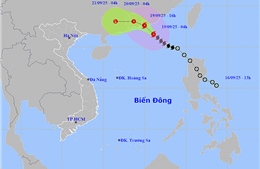 Thời tiết ngày 19/9: Bão số 8 di chuyển vào đất liền Quảng Đông (Trung Quốc)