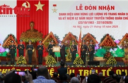 Quân chủng Phòng không – Không quân đón nhận danh hiệu Anh hùng Lực lượng vũ trang Nhân dân