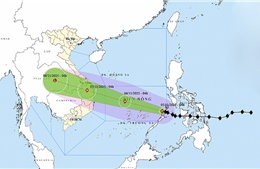 Thời tiết ngày 5/11: Bão Kalmaegi đi vào Biển Đông, có khả năng mạnh thêm