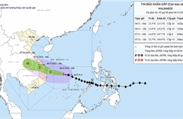 Thời tiết ngày 6/11: Bão số 13 mạnh cấp 14, cách đất liền khoảng 450 km